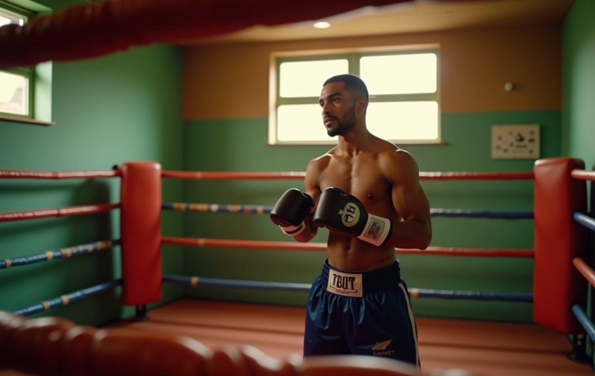 Boxing events and local communities in Wales